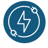 Energy Choice. Your choice finger pointing / choosing icon
